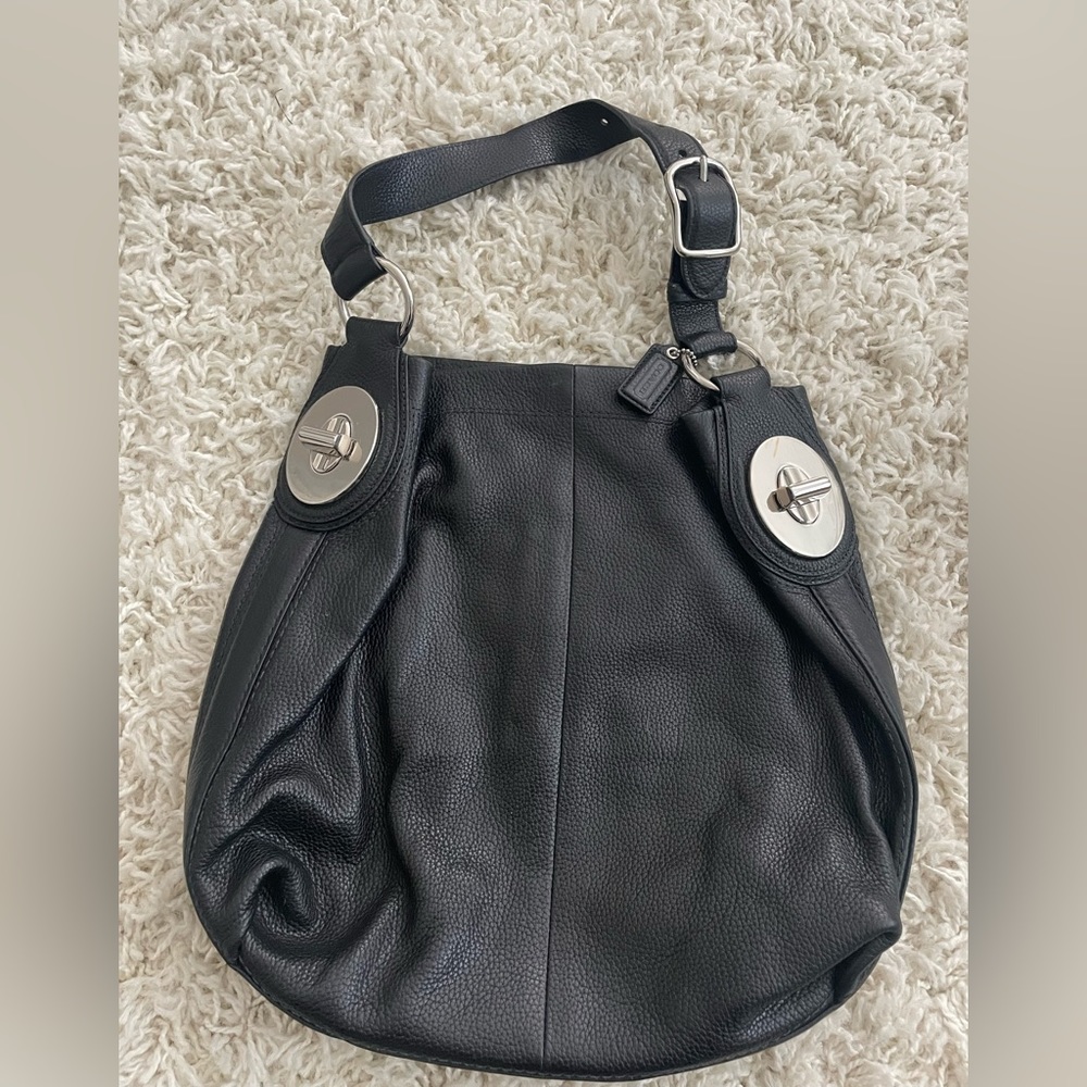 Over the shoulder coach purse
